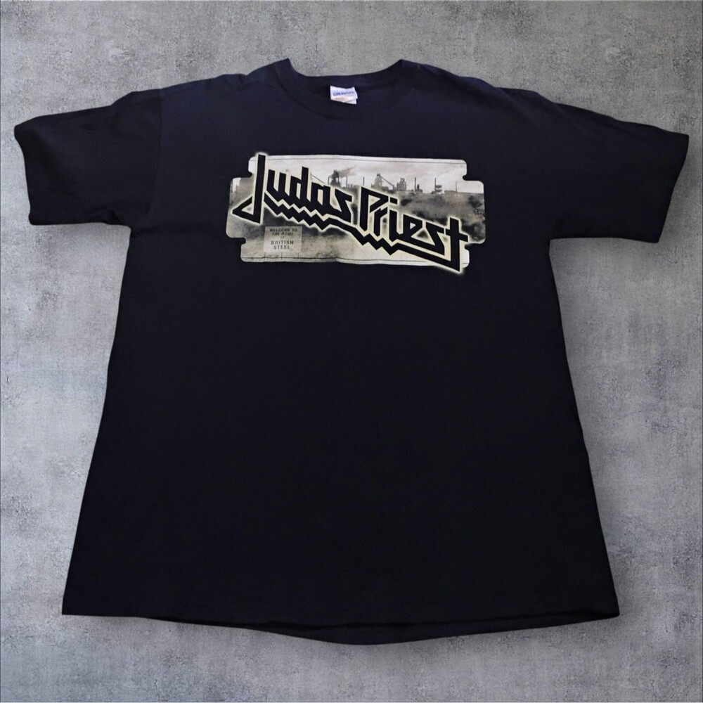 Judas Priest British Steel 2009 Concert Tour TShirt Large KK Downing Rob Halford